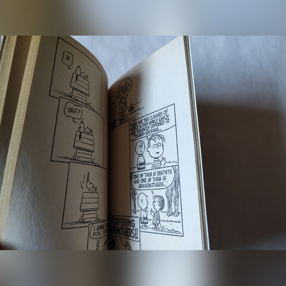 Vintage CHARLES M SCHULZ Slide Charlie Brown Slide 1977 70s Vintage Peanuts Book - Picture 15 of 15